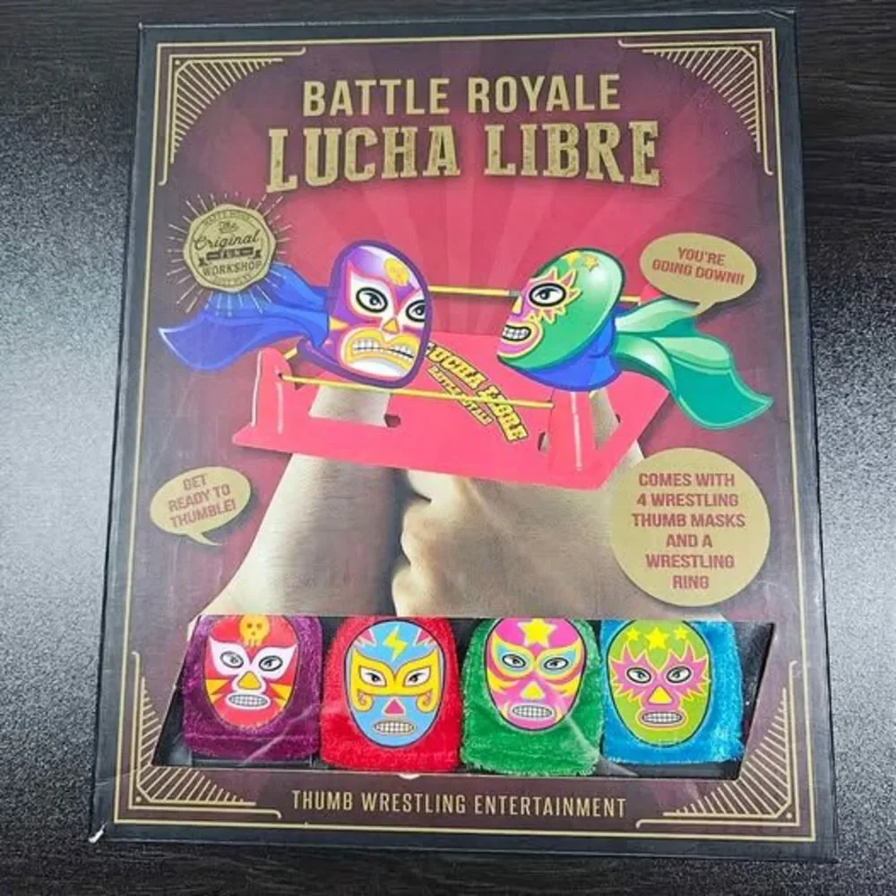 Battle Royale Lucha Libre Thumb Wrestling Game | New